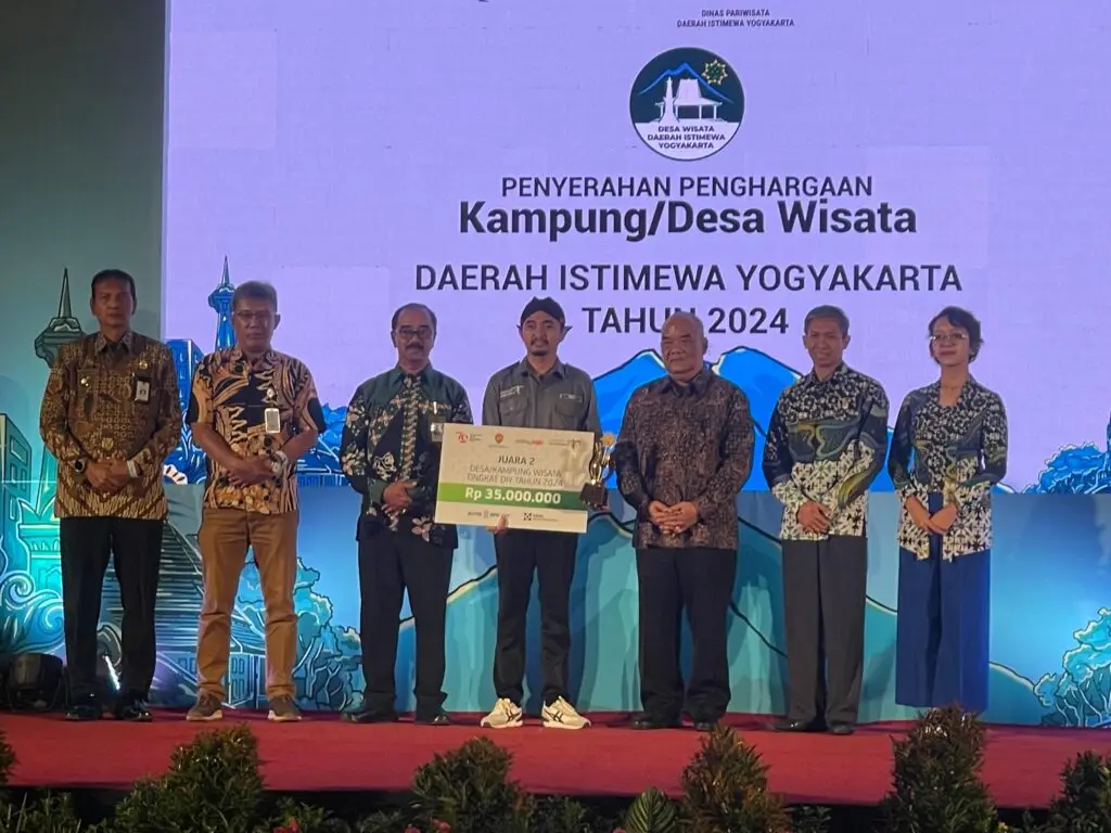 Desa Wisata Nganggring meraih Penghargaan Kampung/Desa Wisata Terbaik Tingkat DIY